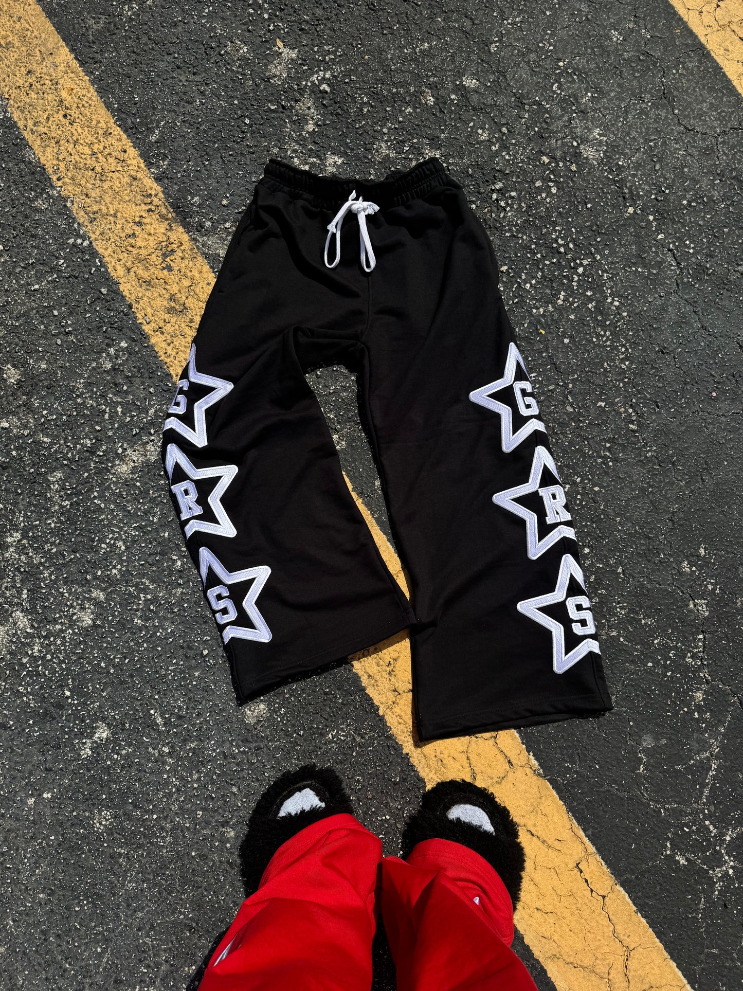 BLACK GRS PANTS